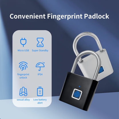 Candado inteligente con huella y control por aplicación